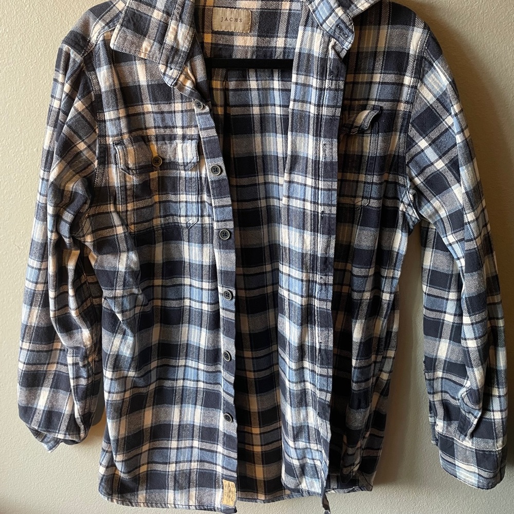 Blue flannel